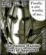 The Saitou Hajime Seal of Approval